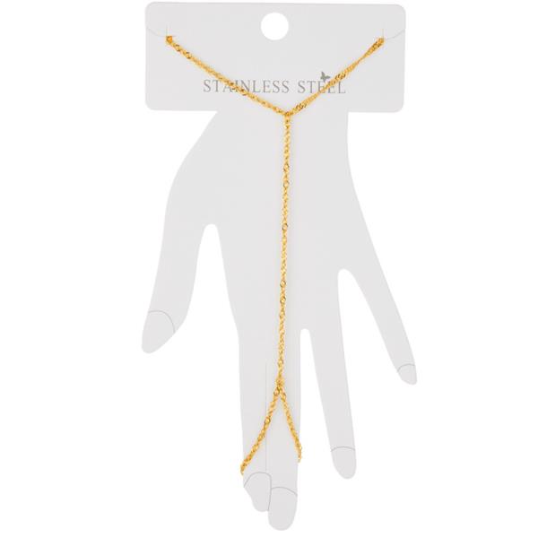 SECRET BOX STAINLESS STEEL HAND CHAIN