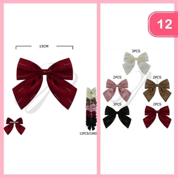 HAIR BOW (12 UNITS)