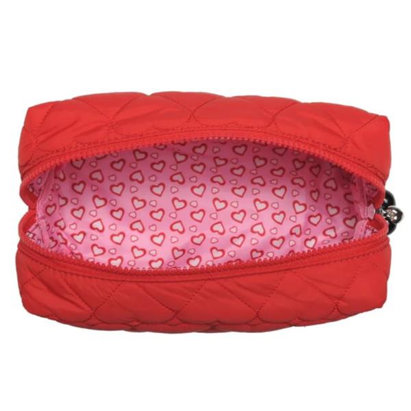 PULL MY HEART COSMETIC POUCH BAG