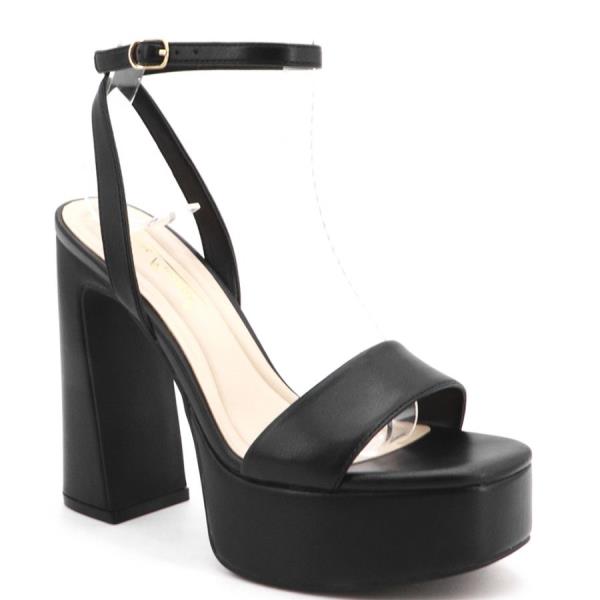 ONE BAND ANKLE STRAP HEEL 1 PAIR