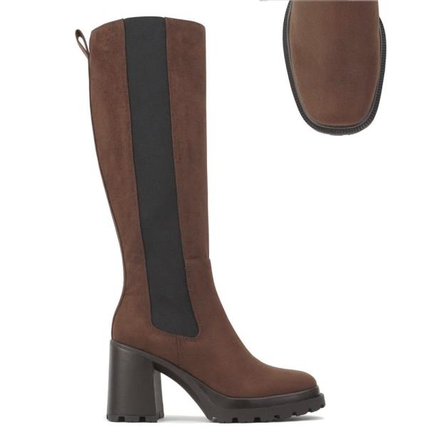 BASIC CHUCKY HEEL BOOTS W ELASTIC SIDE BAND 1 PAIR