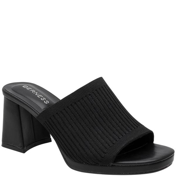 KNIT DESIGN OPEN TOE CURVE HEEL 1 PAIR