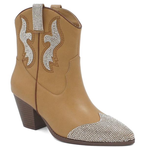 WESTERN BOOTIE W STONES