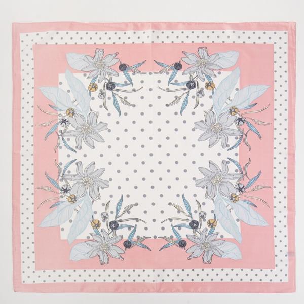 DOTTED DAISY PRINT BANDANA
