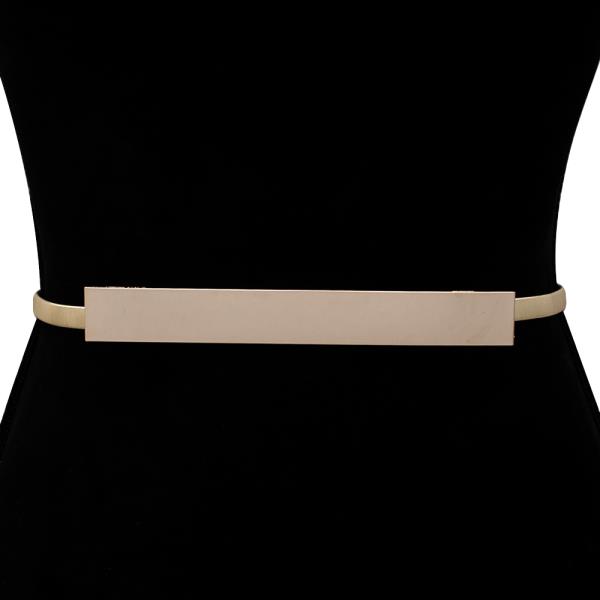 METAL RECTANGLE ELASTIC BELT