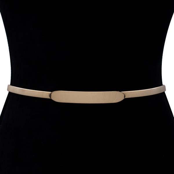 FASHION METAL DESIGN ELASTIC BELT