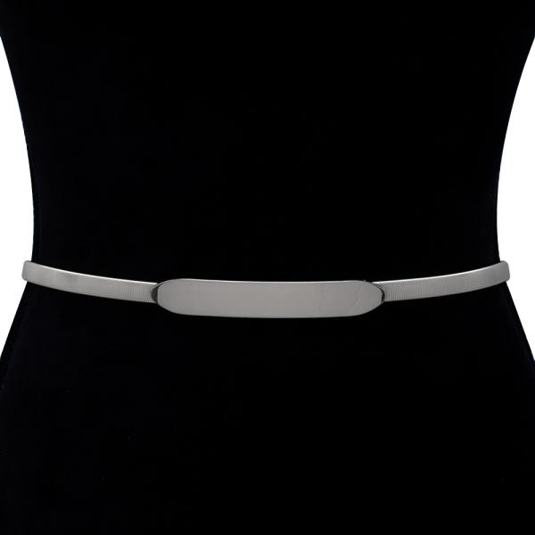 FASHION METAL DESIGN ELASTIC BELT