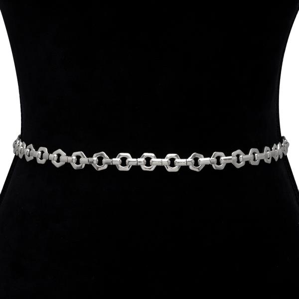METAL LINK HOOK BELT