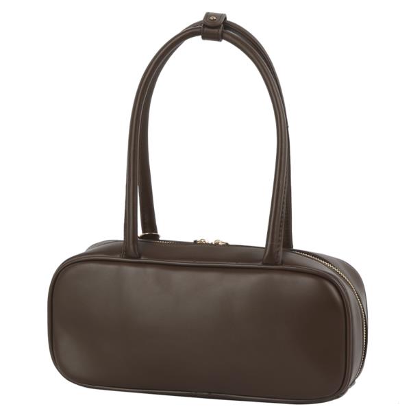 SMOOTH SHOULDER BAG W CHERRY KEYCHAIN