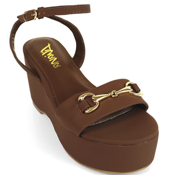 OPEN TOE PLATFORM SANDAL W HORSEBIT 12 PAIRS