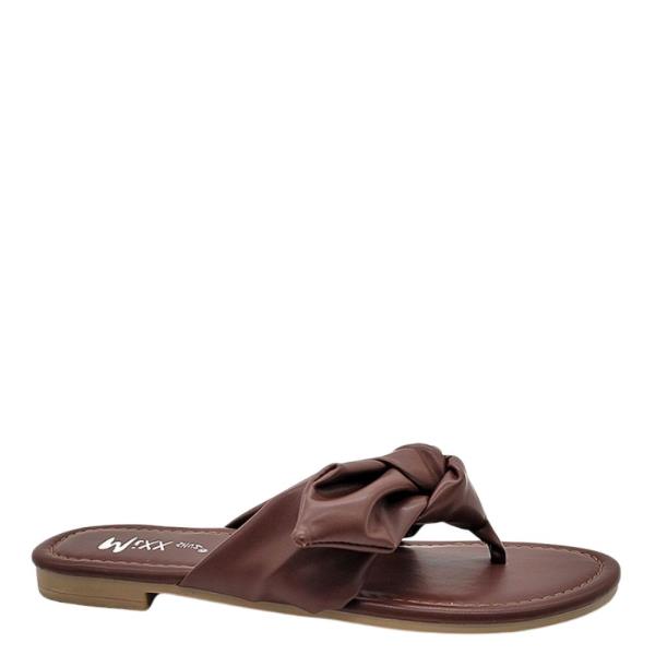 FASHION TWIST STRAP THONG SLIPPER SANDALS 1 PAIR