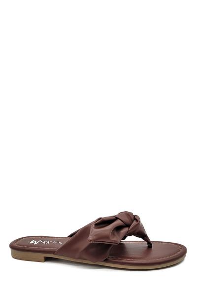 FASHION TWIST STRAP THONG SLIPPER SANDALS 1 PAIR