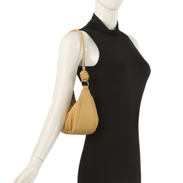 COLOR TEXTURED SHOULDER CROSSBODY BAG