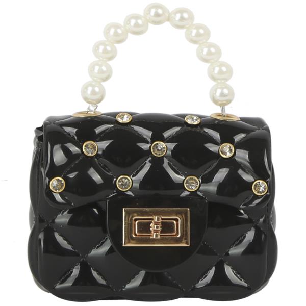 CRYSTAL STUDDED CROSSBODY BAG