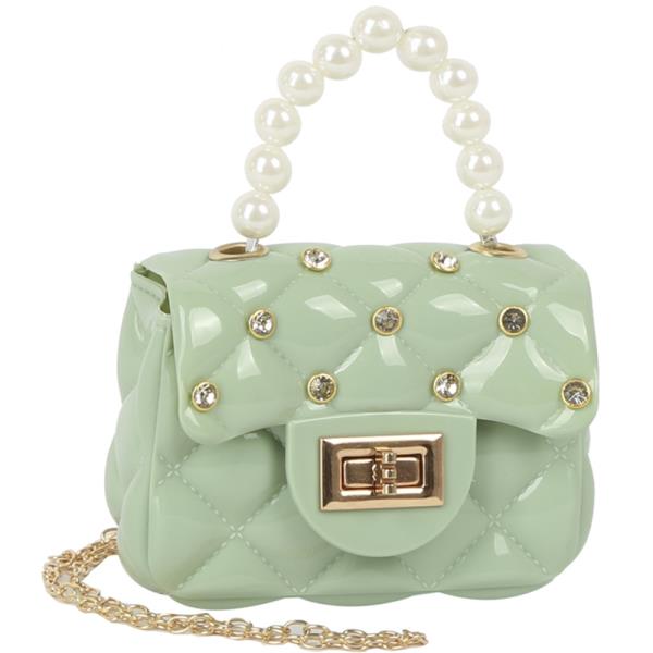 CRYSTAL STUDDED CROSSBODY BAG