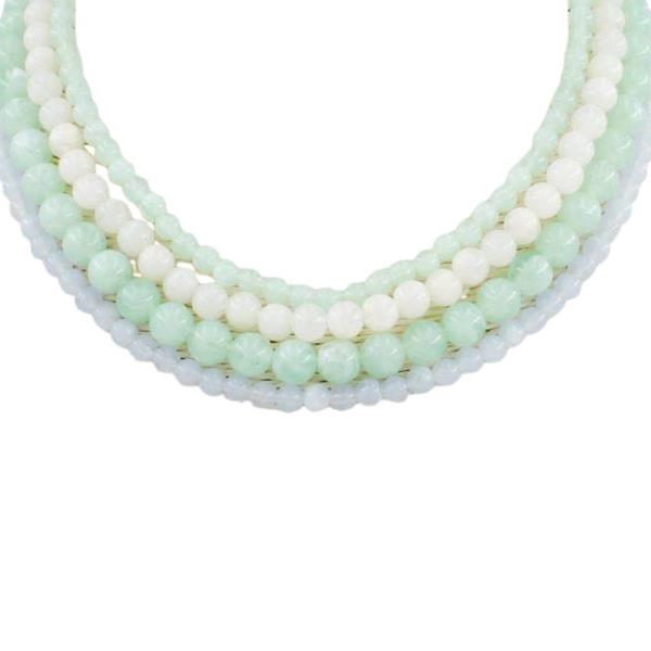 BEAD MULTI STRAND NECKLACE