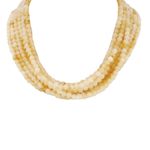 BEAD MULTI STRAND NECKLACE