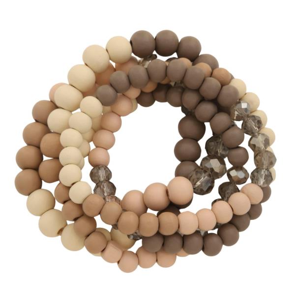 MIXED BEAD BRACELET SET