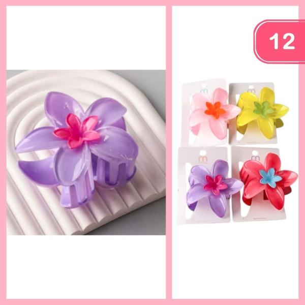 CANDY LAYER PLUMERIA CLAW CLIP (12 UNITS)