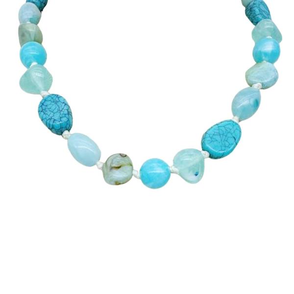 STONE BEAD NECKLACE