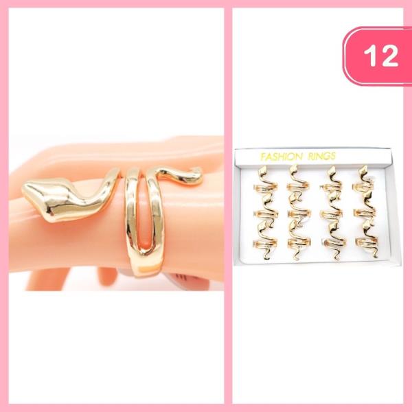 SNAKE RING (12 UNITS)