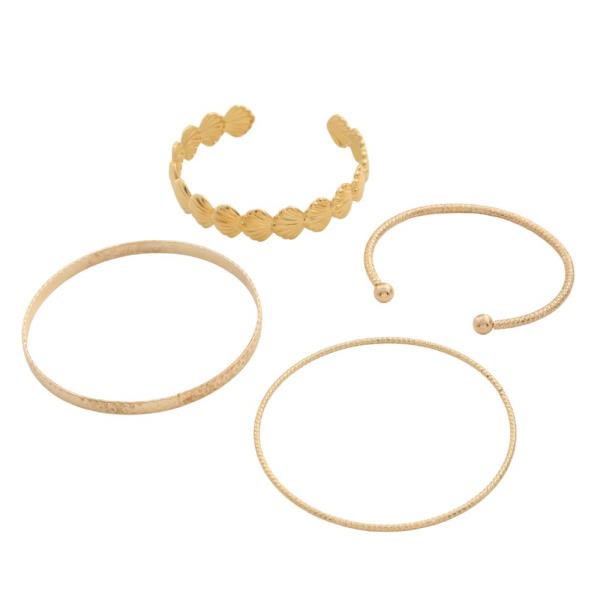 SDJ METAL CUFF BRACELET SET