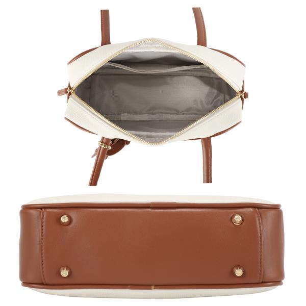 MODERN FLORAL SHOULDER BAG