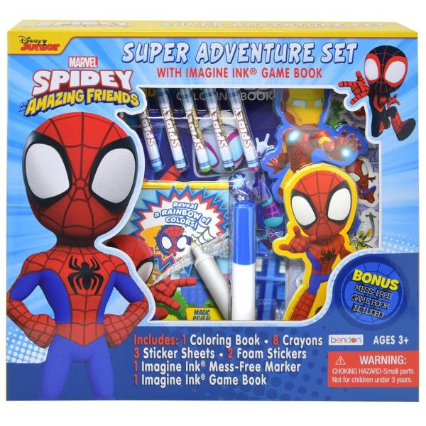 WHOLESALE SPIDEY & FRIENDS SUPER ACTIVITY SET W/ IMAGINE INK