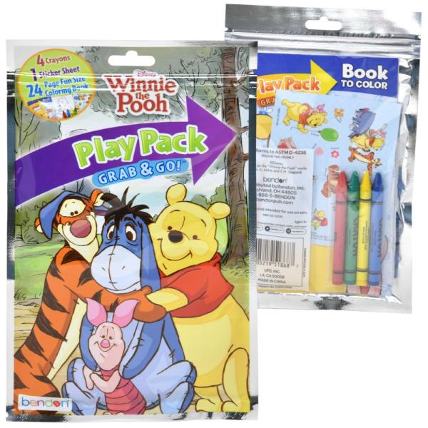 WHOLESALE WINNIE THE POOH GRAB N GO PLAY PACK