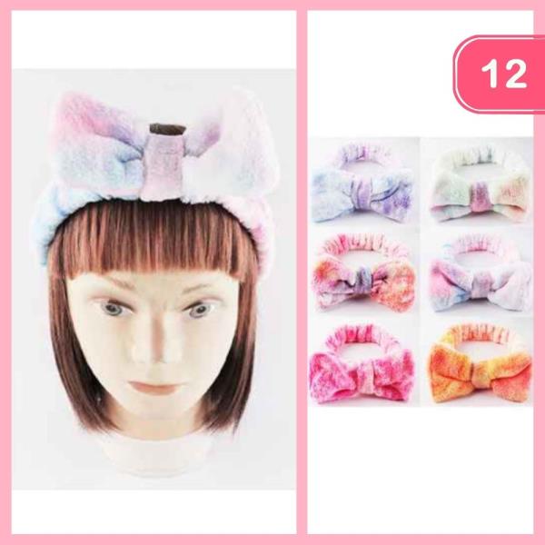 SPA BOW HEADBAND (12 UNITS)