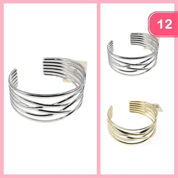 OPEN CUFF BRACELET (12 UNITS)