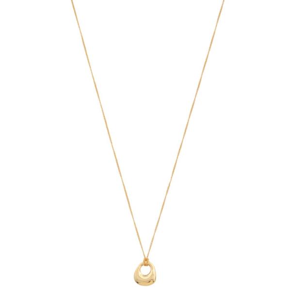 SODAJO METAL CHARM GOLD DIPPED NECKLACE