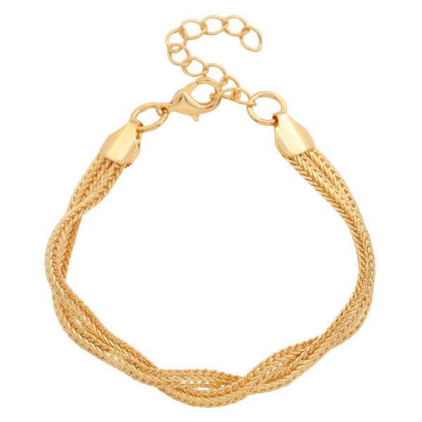 SODAJO CHAIN LINK GOLD DIPPED BRACELET