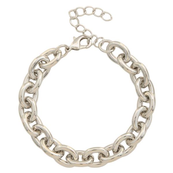 SODAJO CHUNKY OVAL LINK GOLD DIPPED NECKLACE