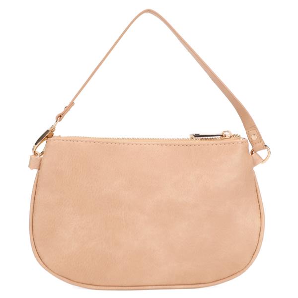 BRAID STRAP HOBO BAG WITH MINI POUCH SET