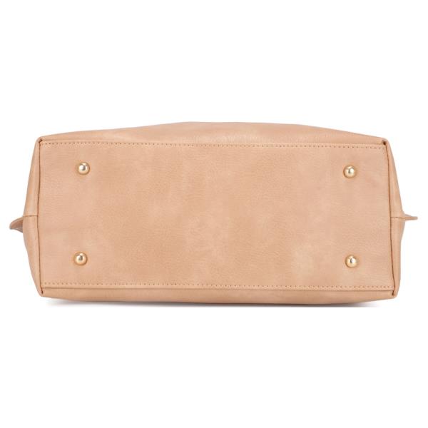 BRAID STRAP HOBO BAG WITH MINI POUCH SET