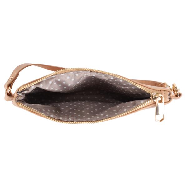 BRAID STRAP HOBO BAG WITH MINI POUCH SET