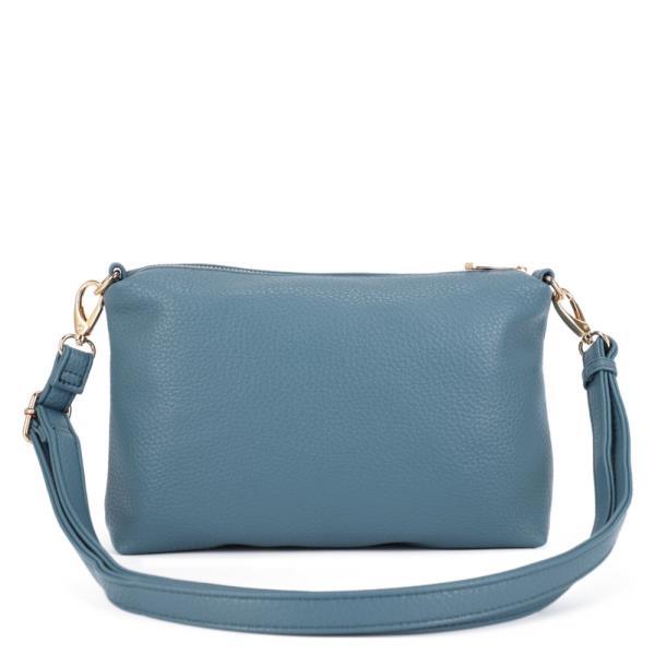 FAUX LEATHER TOTE BAG MINI CROSSBODY BAG SET WITH TEDDY BEAR BAG CHARM