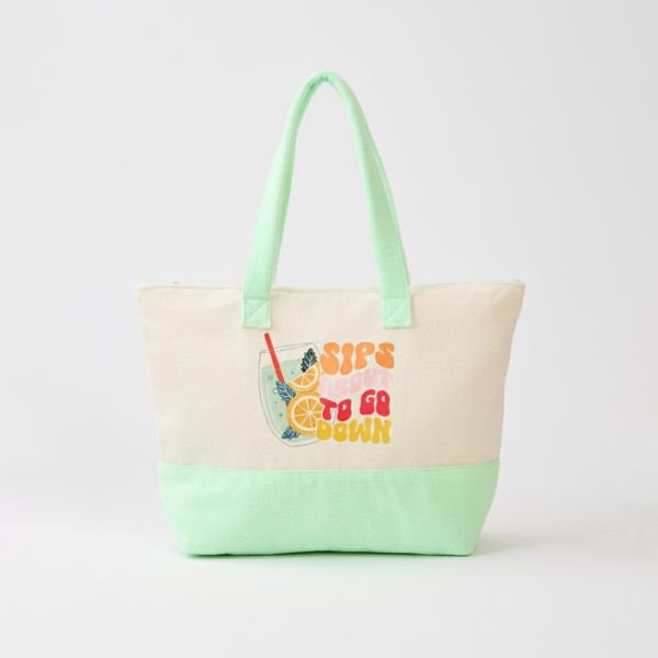 SIPS ABOUT TO GO DOWN TERRY TOTE