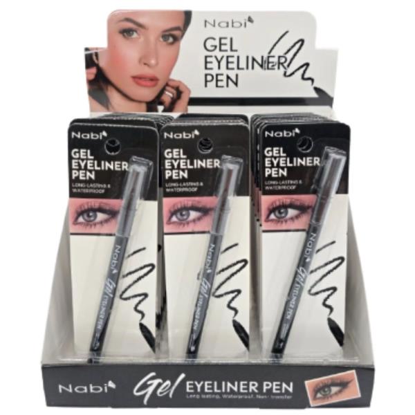 NABI GEL EYELINER PEN (24 UNITS)