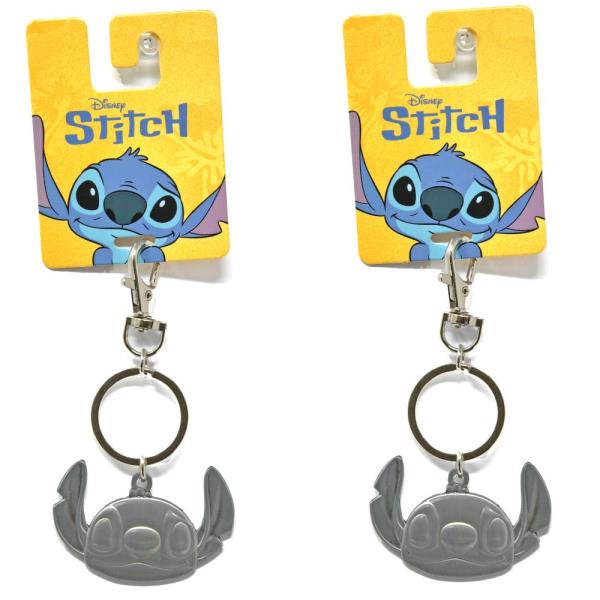 WHOLESALE MINNIE EMBOSSED METAL BAG CLIP ACCESSORY DANGLE KEYCHAIN ON HEADER CARD