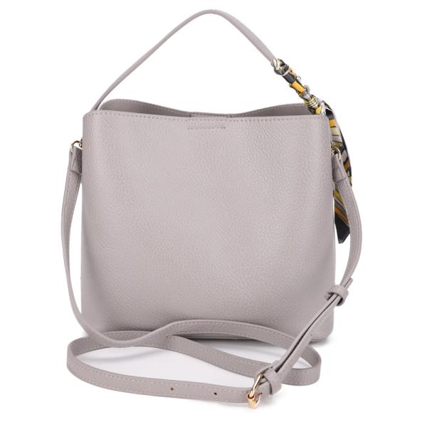 HOBO BAG WITH WRAP HANDLE SILKY SCARF