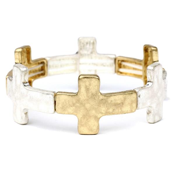 HANDCRAFT CROSS BRACELET