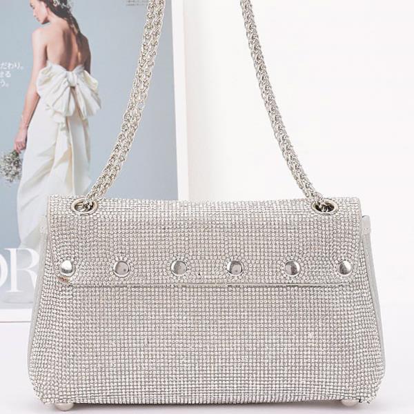 RHINESTONE CROSSBODY BAG