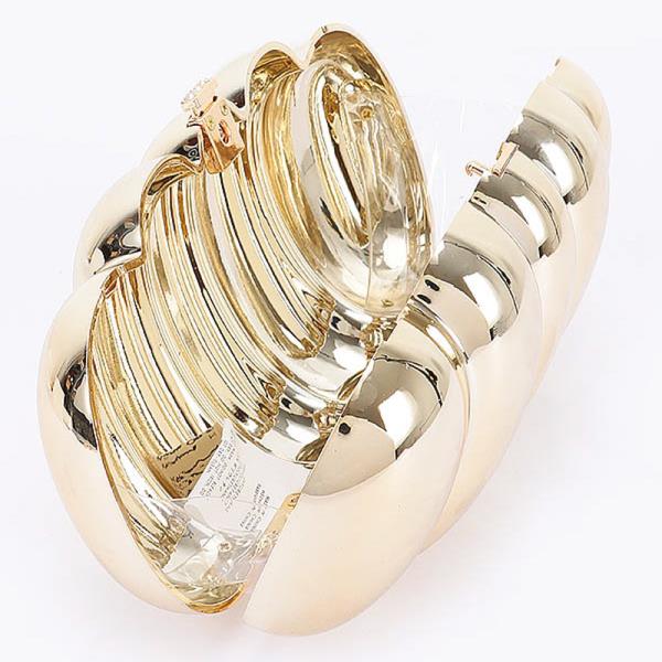 METALLIC ACRYLIC CLUTCH