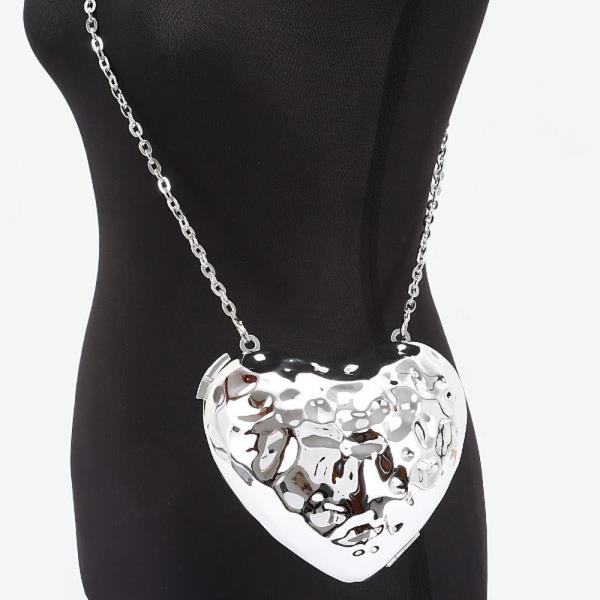 METALLIC ACRYLIC CLUTCH