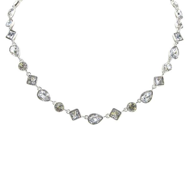 MULTI SHAPE STONE NECKLACE