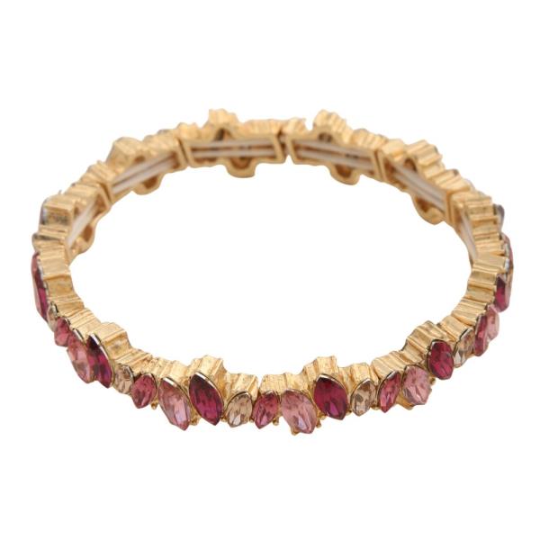 MARQUISE CRYSTAL STRETCH BRACELET