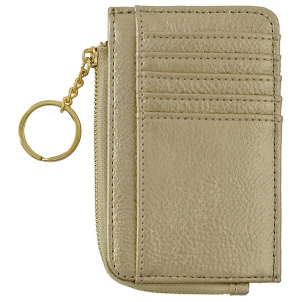 MULTI ZIPPER O RING WALLET