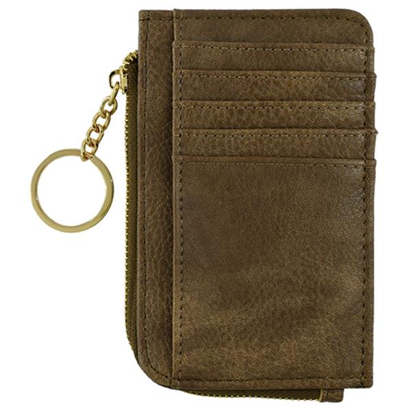 MULTI ZIPPER O RING WALLET